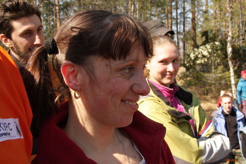 На награждении. Люся Логинова