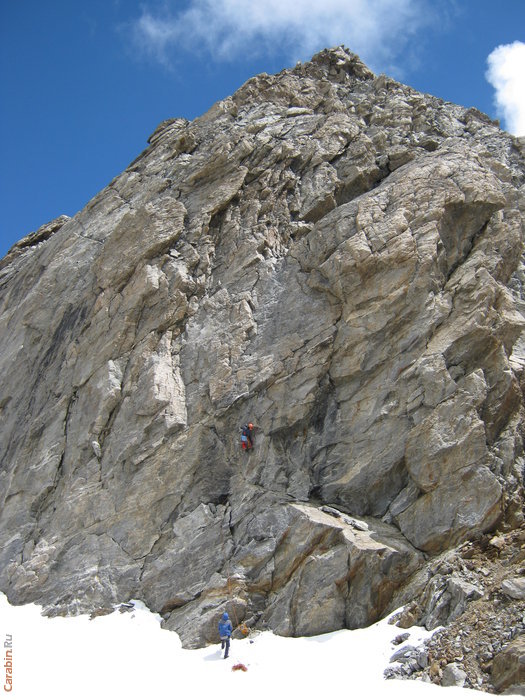 Первая веревка на Адырсу