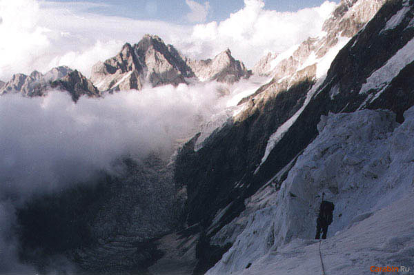 Средняя часть ледопада