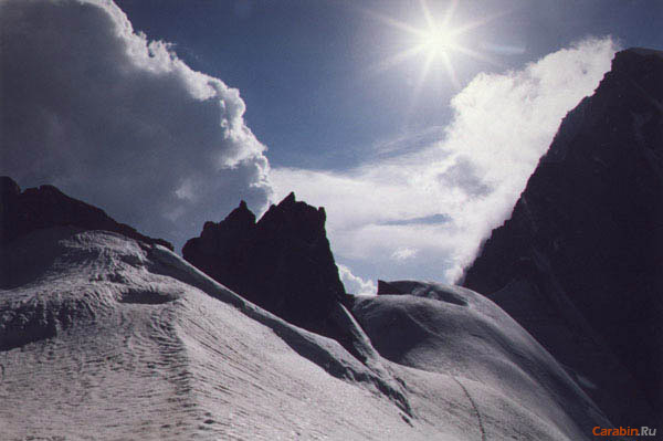 Гребень между п.Крумкол и в.Мижирги Вост