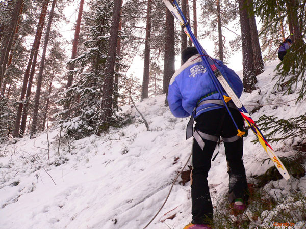 Подъем по периллам