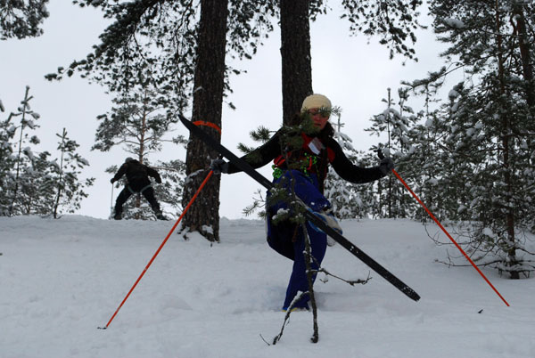 Подъем с разворотами