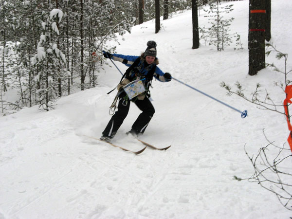 Спуск с торможением