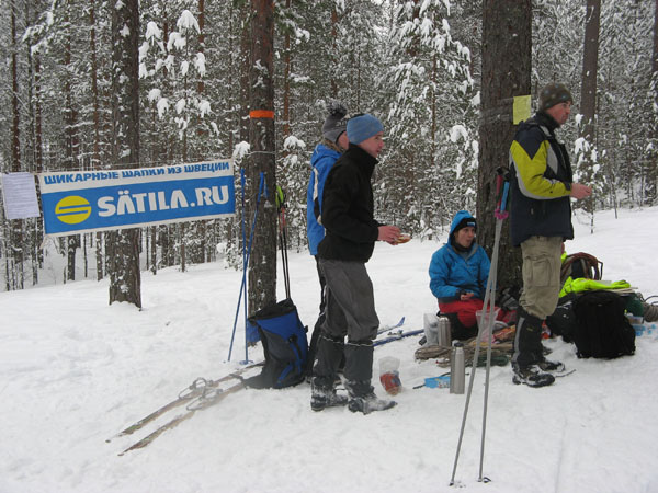 После финиша