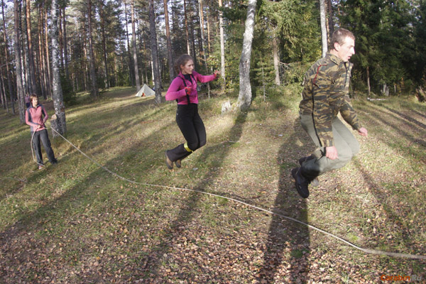 Этап [Большая Скакалка] дур полосы