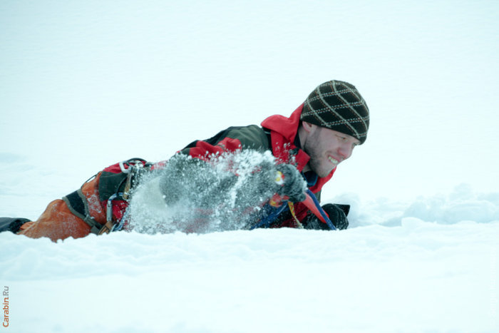 Прохождение снежного моста