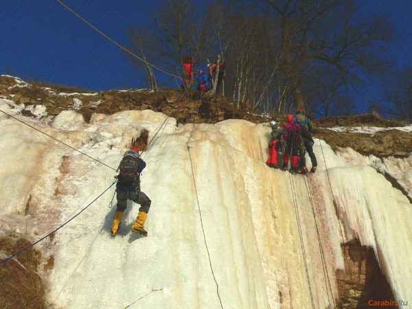 Команда Carabin.Ru нагоняет команду ПКТ-Шерпы
