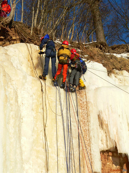 Начало траверса