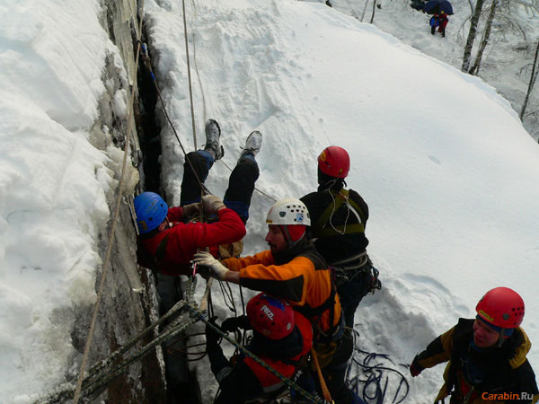 На дистанции &amp;quot;Переправа&amp;quot; команда Carabin.Ru