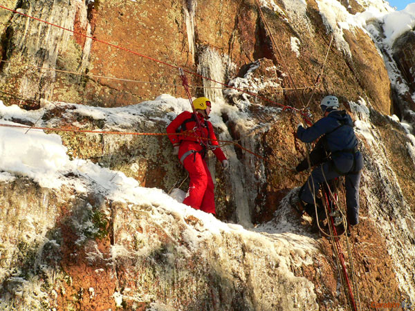 Команда Твери на дистанции