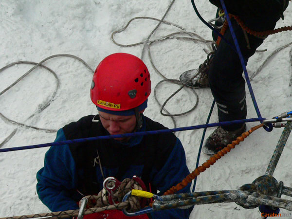 Участники команды Carabin.Ru на дистанции второго дня