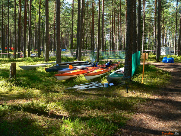 Зона байдарок