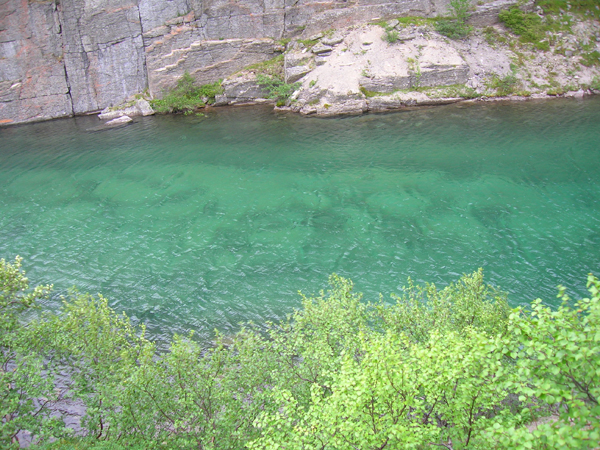Озеро в Аку-Аку