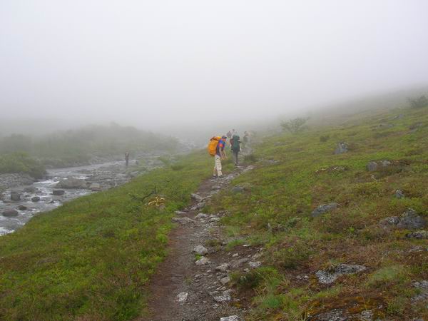 В облаке перед Южн. Чорргором