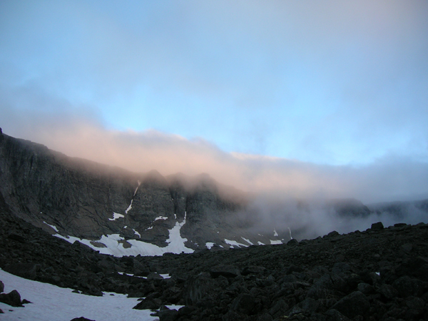 Облака рассеялись