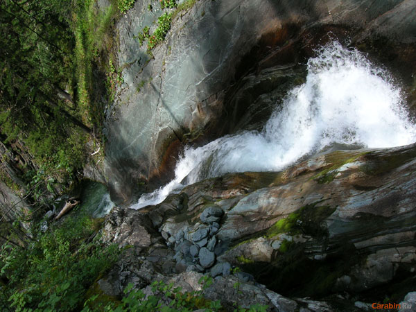 Водопадик на р.Текелюшка