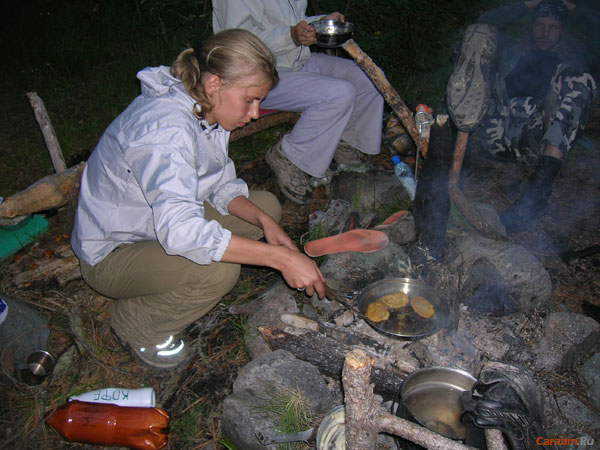 Оладушки на костре
