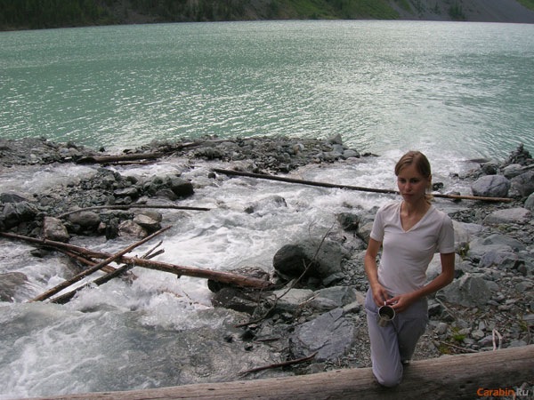 Впадение р.Зеленая