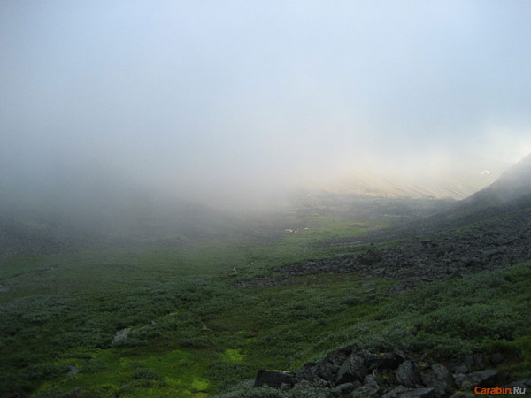 Облака надвигаются