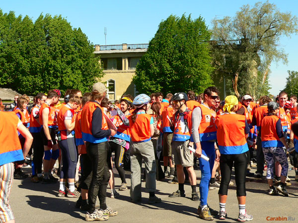 Участники перед стартом