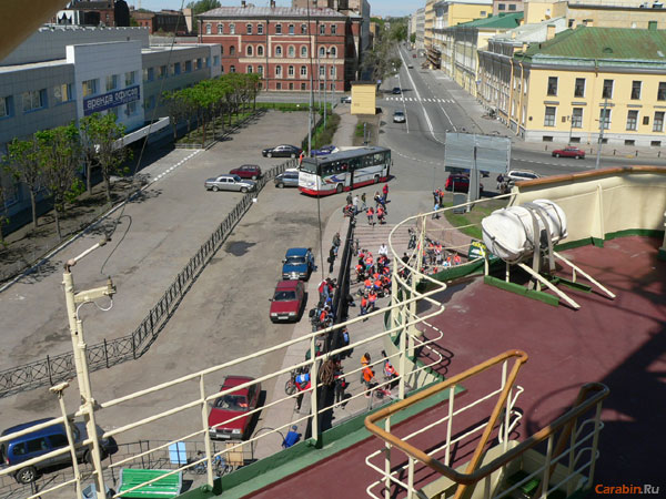 С борта ледокола