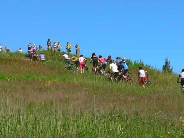 Первый подъем после старта