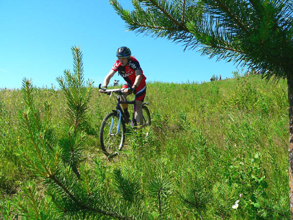 Трасса пролегала по красивейшим местам