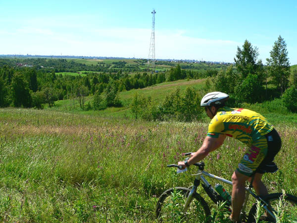 Вид на город