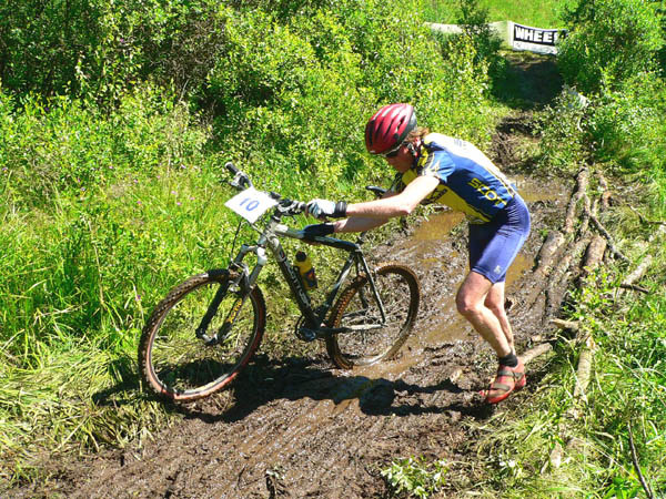 Лалин Григорий на прохождении трудного участка