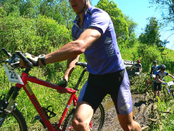 Рабочий момент гонки