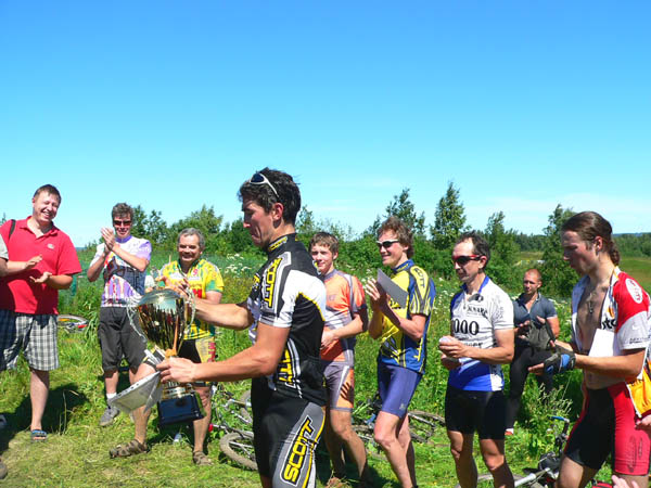 Награждение победителей. Мужчины