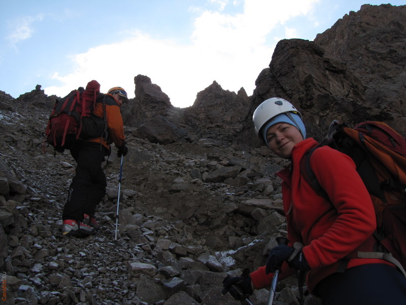 заброска на седловину