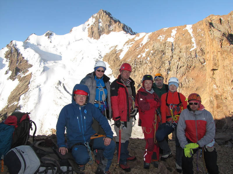 Наконец на седле пер. Чкалова